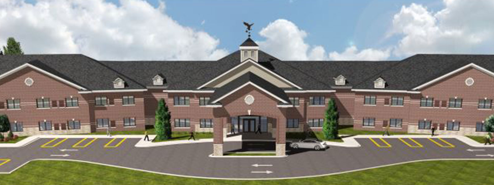 Maple Manor Howell exterior rendering banner image